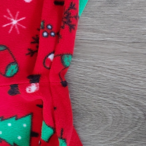 Joe Boxer medium (7/8) winter pajamas w/trees candy canes snowflakes bottoms - Picture 4 of 5